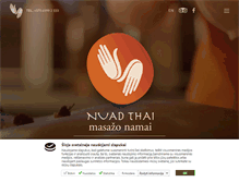 Tablet Screenshot of nuadthai.lt